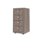 Gaveteiro Com 4 Gavetas Multimóveis Cr25035 Carvalho