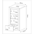 Gaveteiro Com 4 Gavetas Multimóveis Vcr25035