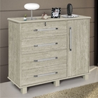 Gaveteiro Com Porta Taiane Ártico