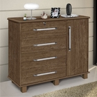 Gaveteiro Com Porta Taiane Mocaccino