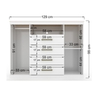 Gaveteiro Com Portas Ukraine Branco