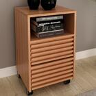 Gaveteiro Com Rodizio E 2 Gavetas Ripado Me4175 Tecno Mobili