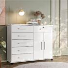 Gaveteiro Com Rodizio Maitê Branco