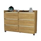 Gaveteiro Com Rodízios Miami Mel Pérola