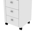 Gaveteiro Com Rodízios Multimóveis Cr25018 Branco
