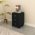 Gaveteiro Com Rodízios Multimóveis Cr25018 Preto