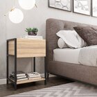 Gaveteiro Cômoda Suez Ambiente Principal Escritório Preto /am