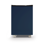 Gaveteiro De Chão Elements Herr Logo Azul Petróleo