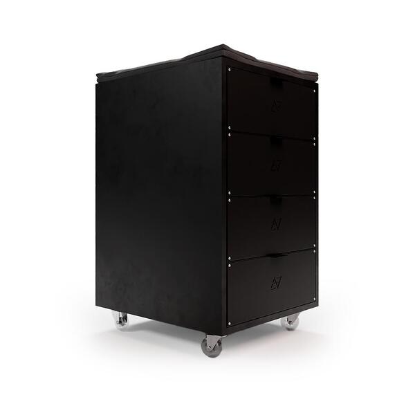 Gaveteiro de Chão Elements Herr Logo Preto