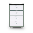 Gaveteiro de Chão Elements Herr Logo Verde Alecrim