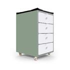 Gaveteiro de Chão Elements Herr Logo Verde Alecrim