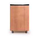 Gaveteiro de Chão Elements Herr Triangulos Madeira Preto