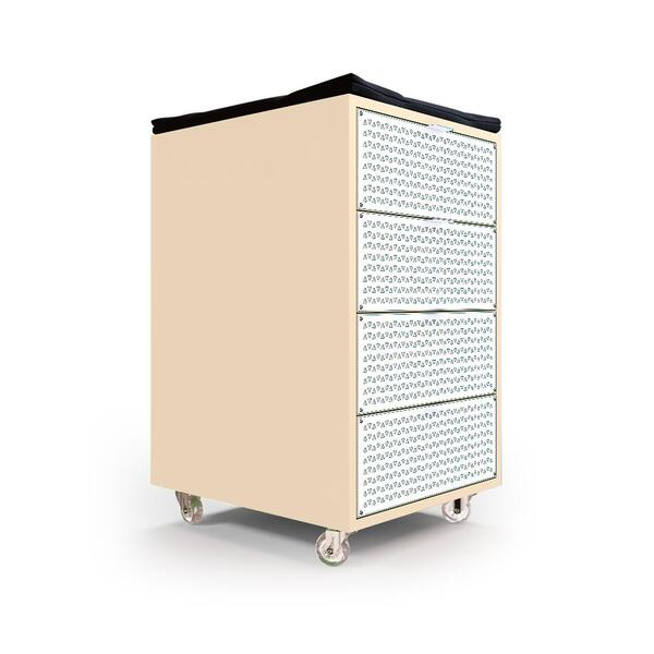 Gaveteiro de Chão Elements Herr Triangulos Ovo