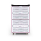 Gaveteiro de Chão Elements Herr Triangulos Rosa Milkshake