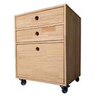 Gaveteiro De Madeira Para Homeoffice  - Tonalidade Marítimo -