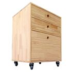 Gaveteiro De Madeira Para Homeoffice  - Tonalidade Marítimo -