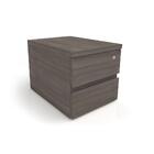 Gaveteiro De Mesa 2 Gavetas Office Carvalho 36cm