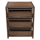 Gaveteiro Em Fita 3 Gavetas 41x30x52cm - Brown Derby