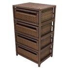 Gaveteiro Em Fita 4 Gavetas 41x30x69cm - Argila