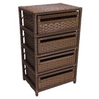 Gaveteiro Em Fita 4 Gavetas 41x30x69cm - Argila