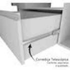 Gaveteiro Em Mdf Com 4 Gavetas  Branco