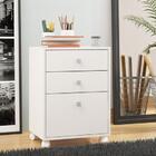 Gaveteiro Ermo Ii 3 Gv Branco