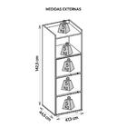 Gaveteiro Escritório Armário Multifuncional Studio Caemmun