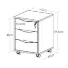 Gaveteiro Face 3 Gv Branco