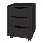 Gaveteiro Face 3 Gv Preto