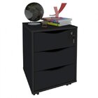 Gaveteiro Face 3 Gv Preto