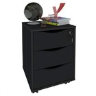 Gaveteiro Face 3 Gv Preto