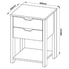 Gaveteiro Gamer Para Escritório 2 Gavetas 1 Prateleira Preto/