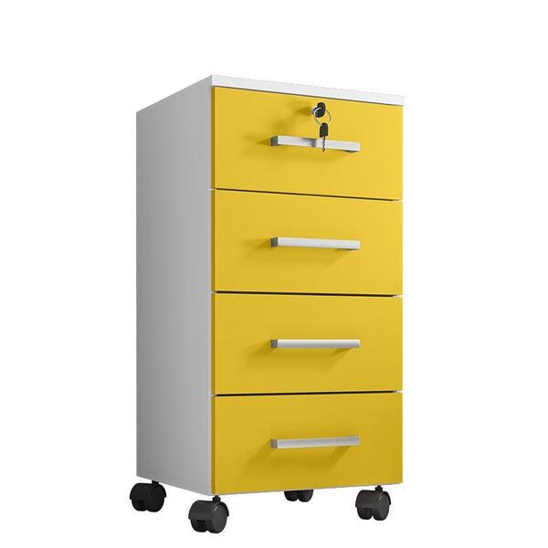 Gaveteiro Gávea Flex 4 Gavetas - Pr Móveis