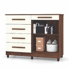 Gaveteiro Georgia Imbuia Champagne