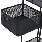 Gaveteiro Giratório Quadrado Com Rodinhas Oikos