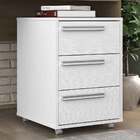 Gaveteiro Havana 3 Gavetas Branco - Moville