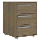 Gaveteiro Havana 3 Gavetas Nogal - Moville