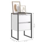 Gaveteiro Industrial 2 Gaveta Keys Branco