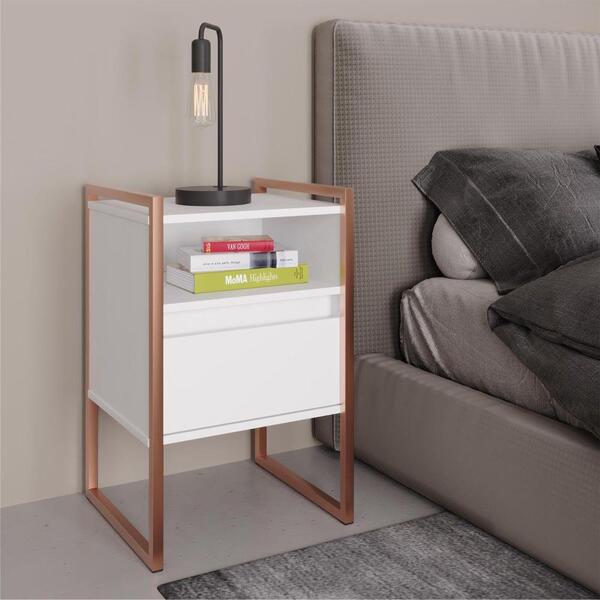 Gaveteiro Industrial Com Gaveta Kinfe Branco Cobre