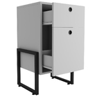 Gaveteiro Industrial Veneza Branco - Amarena Móveis