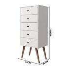 Gaveteiro Jb 1717 Branco - Jb Bechara