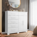 Gaveteiro Kiev Branco 6 Gavetas