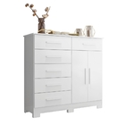 Gaveteiro Kiev Branco 6 Gavetas