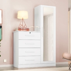 Gaveteiro Leanora Branco 4 Gavetas