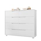 Gaveteiro Lett Branco Nature 8 Gavetas