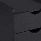 Gaveteiro Lomo 3 Gv Preto