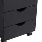 Gaveteiro Lomo 3 Gv Preto