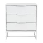 Gaveteiro Madeira Branco 362X55X40 Desingn Ad