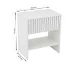 Gaveteiro Madeira Sagrado 362X55X40 Desingn Ad