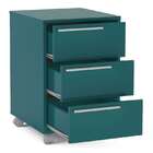 Gaveteiro Maia 3 Gavetas - Politorno - Turquesa